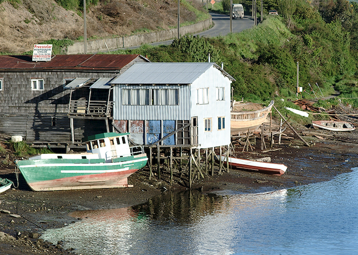Palafito de Castro, Chiloé. Servicio Nacional de Turismo - Sernatur, Fundación Imagen de Chile (FICH).
