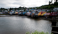 Palafito, Chiloé. Felipe Cantillana, Prochile, Fundación Imagen de Chile (FICH).