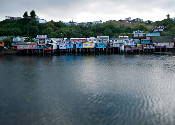 Palafito, Chiloé. Felipe Cantillana, Prochile, Fundación Imagen de Chile (FICH).