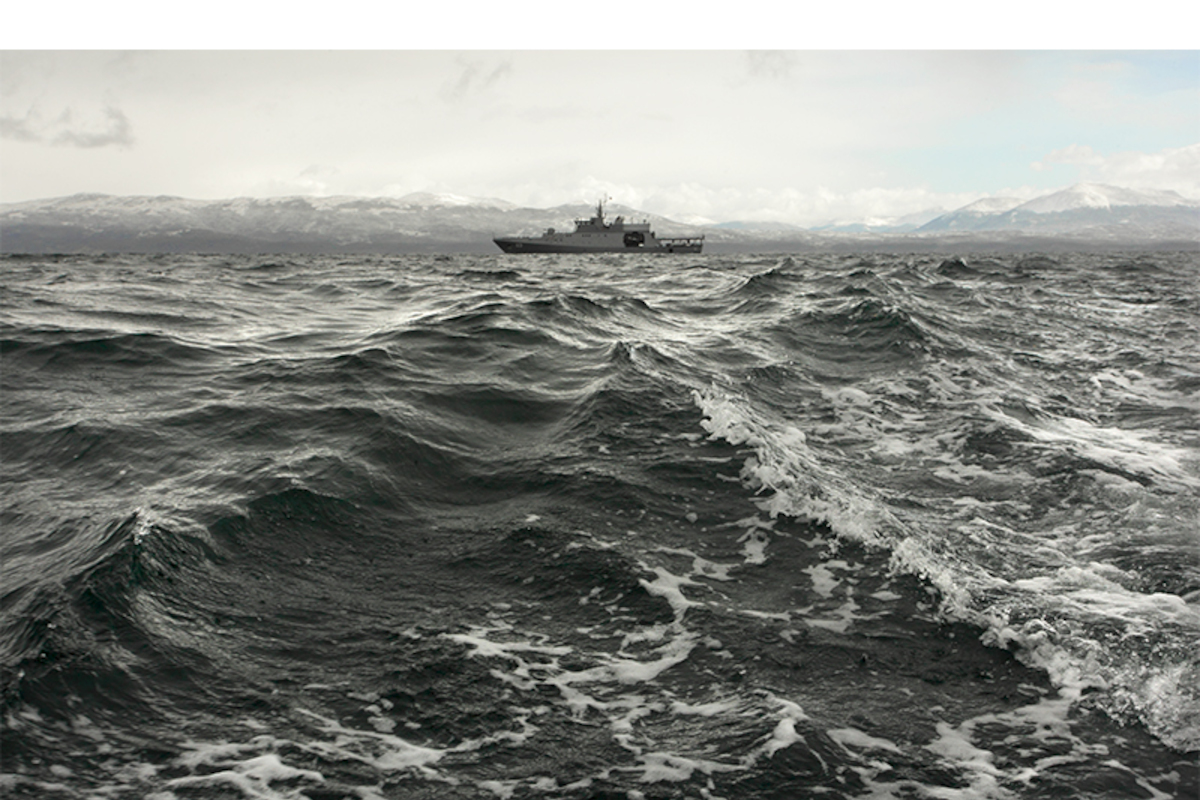 La Antártica fotografiada por Roderik Henderson.