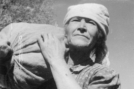 13. Campesina, hacia 1960.