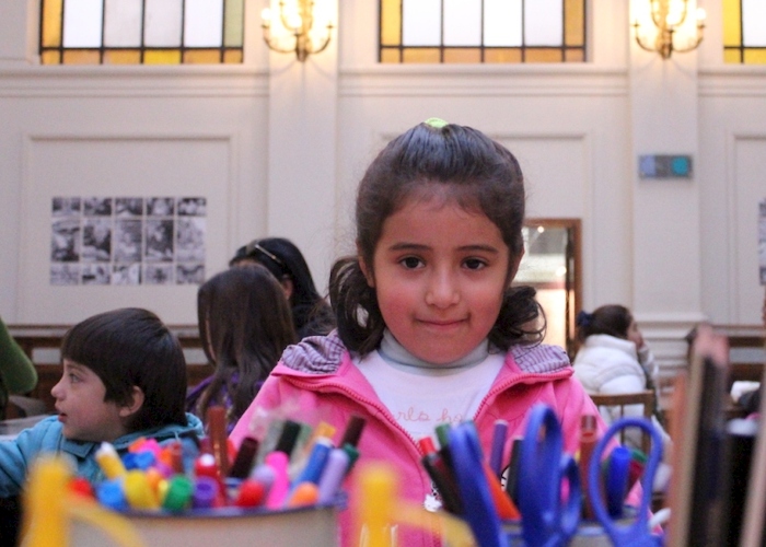 Participantes del taller "Conociendo un libro"