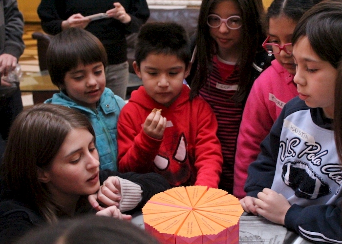 Participantes del taller "Conociendo un libro"