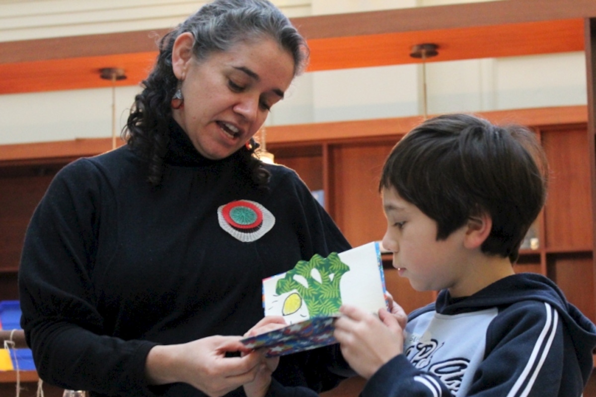 Participantes del taller "Conociendo un libro"