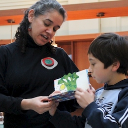 Participantes del taller "Conociendo un libro"