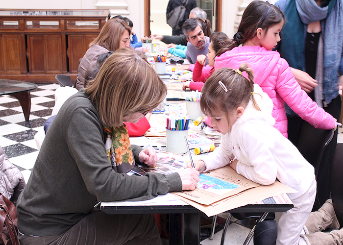 Participantes taller "Un periódico personal"