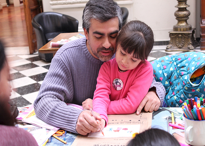 Participantes taller "Un periódico personal"