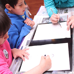 Participantes taller "Un periódico personal"