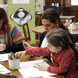 Participantes taller de teatrino