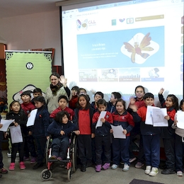 Fuimos a la Escuela Efraín Maldonado