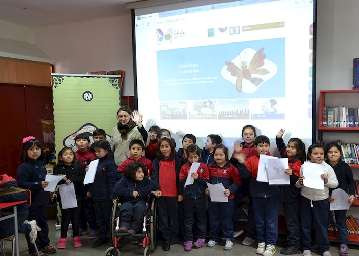 Fuimos a la Escuela Efraín Maldonado