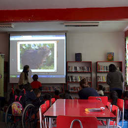 Visita a la Escuela Efraín Maldonado