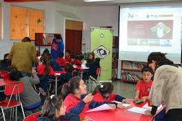 Visita a la Escuela Efraín Maldonado