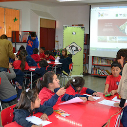 Visita a la Escuela Efraín Maldonado