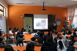 Visita a la Escuela Juana Atala de Hirmas