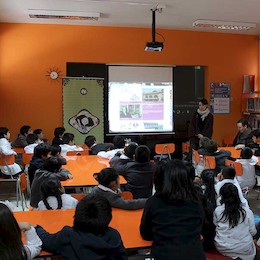 Visita a la Escuela Juana Atala de Hirmas