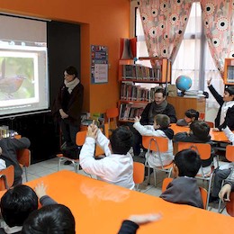 Visita a la Escuela Juana Atala de Hirmas