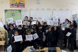 Visita a la Escuela Cardenal Antonio Samoré