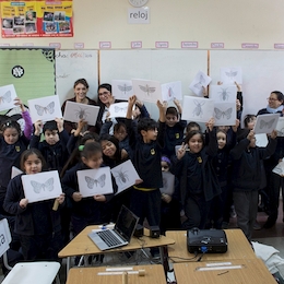 Visita a la Escuela Cardenal Antonio Samoré