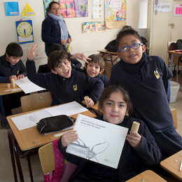 Visita a la Escuela Cardenal Antonio Samoré