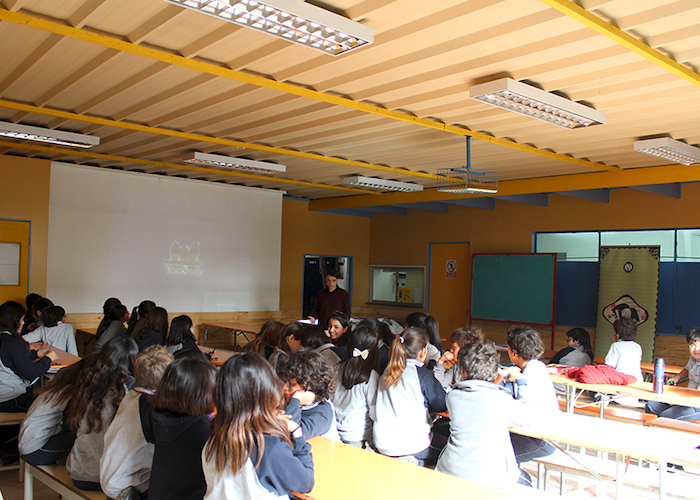 Visita al Colegio Latino Cordillera