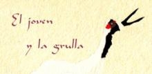 El joven y la grulla