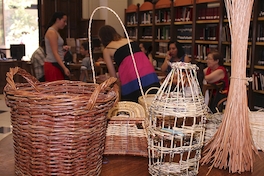 Cestería en la Biblioteca Nacional