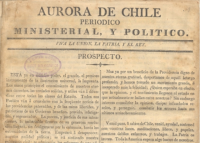 El cumpleaños de La Aurora de Chile