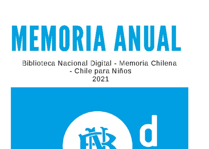 Memoria anual 2021