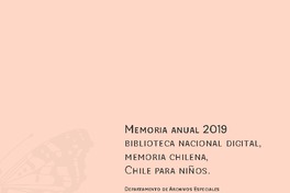 Memoria anual 2019