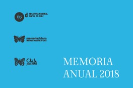 Memoria anual 2018