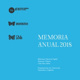 Memoria anual 2018