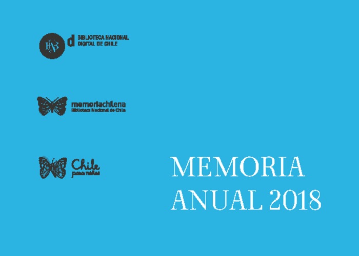 Memoria anual 2018