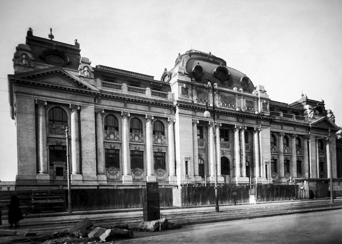 Construcción de la Biblioteca Nacional