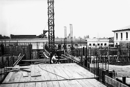 Construcción de la Biblioteca Nacional