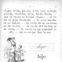 2. Silabario "El Ojo", de Claudio Matte (1884).