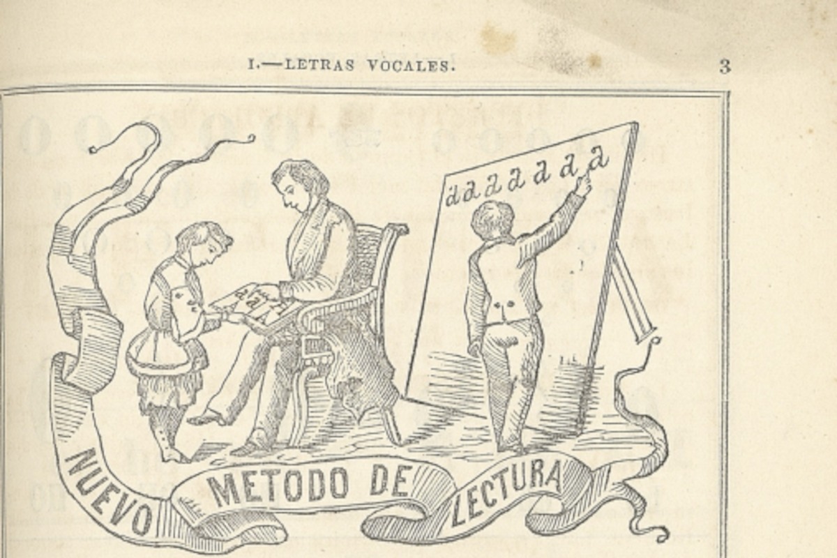 14. “Nuevo método de lectura”, de Bernardino Ahumada (1863).