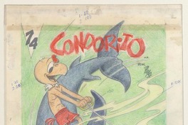 Condorito 74  [original de arte] René Ríos Boettiger ; seudónimo: Pepo.
