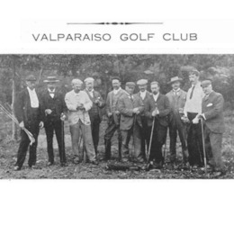 Fundadores del Club de Golf de Valparaíso, inaugurado en 1897