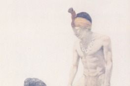 5. Personajes de la fase Quiani. Dibujo de José Pérez de Arce.