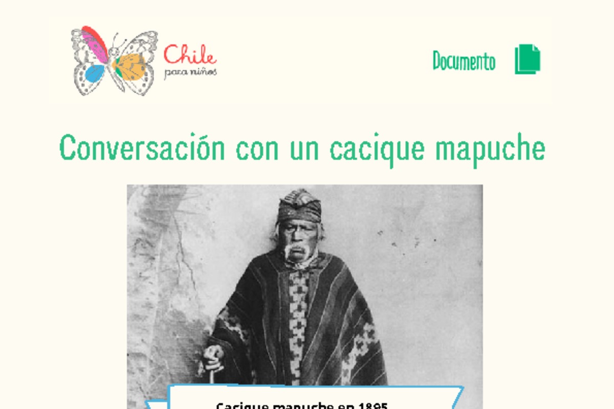 Conversación con un cacique mapuche