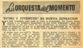 5. La orquesta del momento: Ritmo y Juventud, 1957