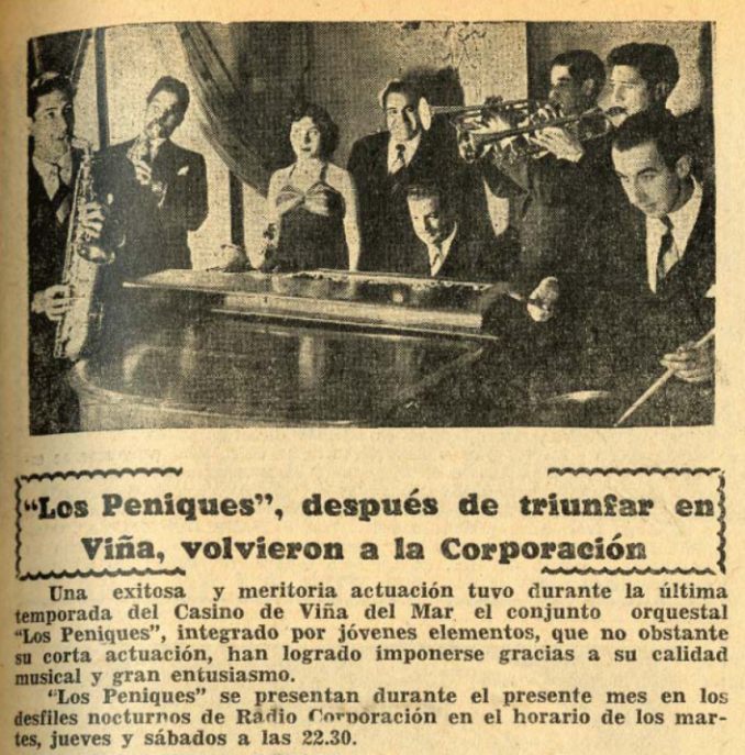 7. Los Peniques, 1955.