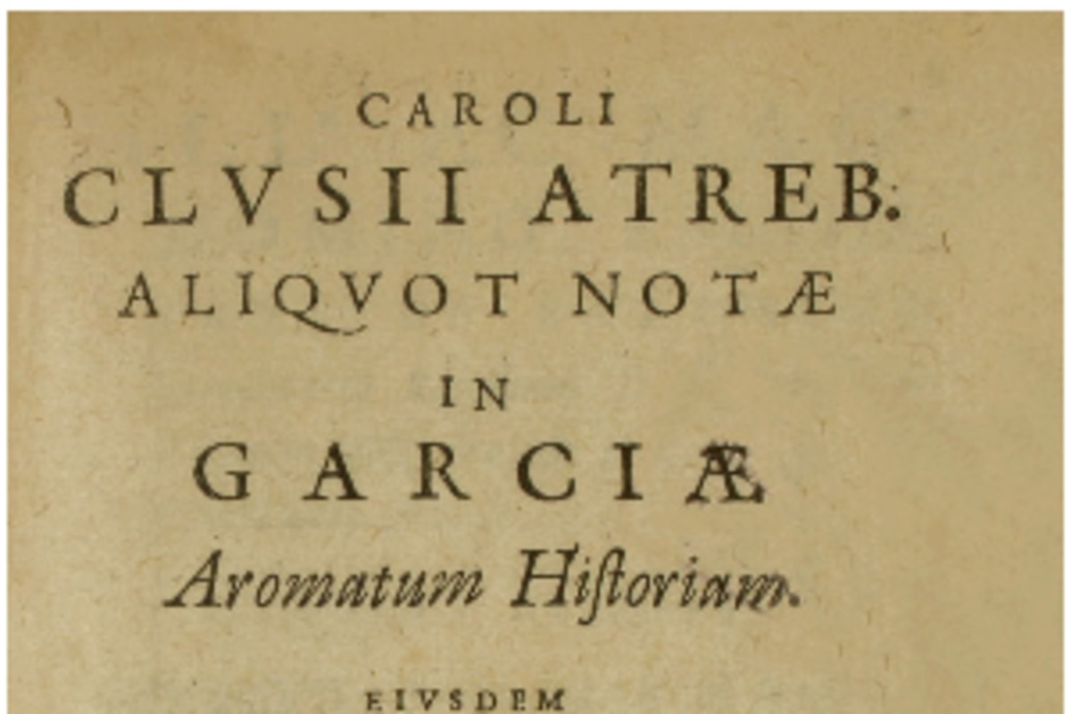 Aliquot notæ in Garciæ Aromatum Historiam
