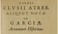 Aliquot notæ in Garciæ Aromatum Historiam