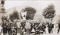 4. Voluntarios de la Cruz Roja de Magallanes en Valparaíso, 1906.