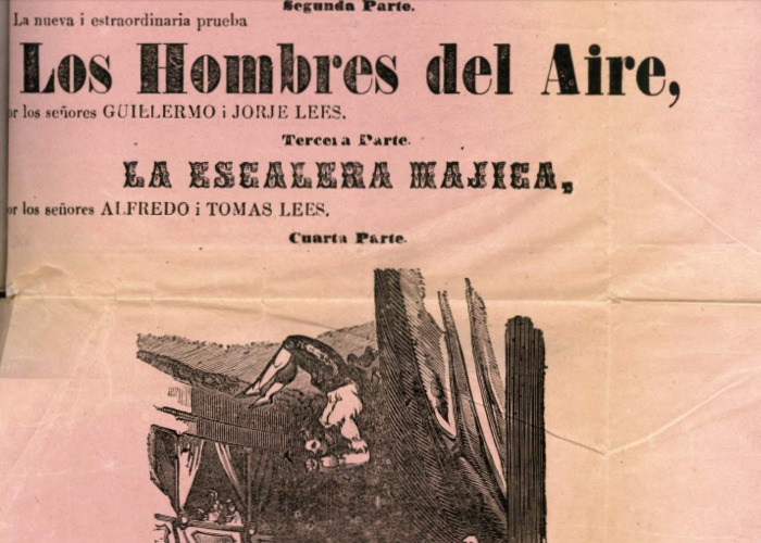 6. Acto Triple Act Par Terre, Compañía de los célebres Hermanos Lees, 1862.