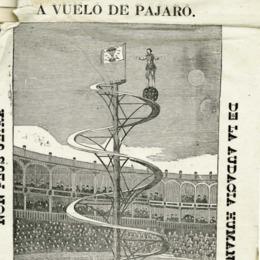 8. Acto La subida y bajada en la bola por la montaña espiral, Familia Buislay 1864