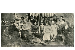 12. Artistas del Circo de Fieras, 1911.