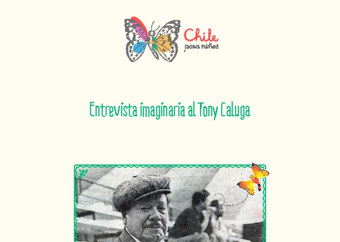 Entrevista imaginaria al Tony Caluga